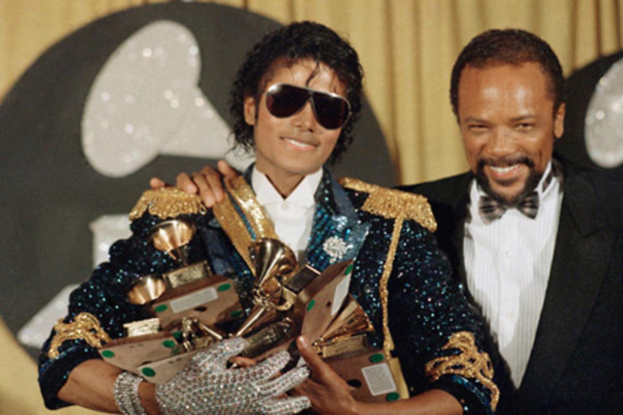 Michael took home a record-breaking eight Grammy Awards - including Album of the Year for Thriller and Record of the Year for Beat It at the 1984 ceremony